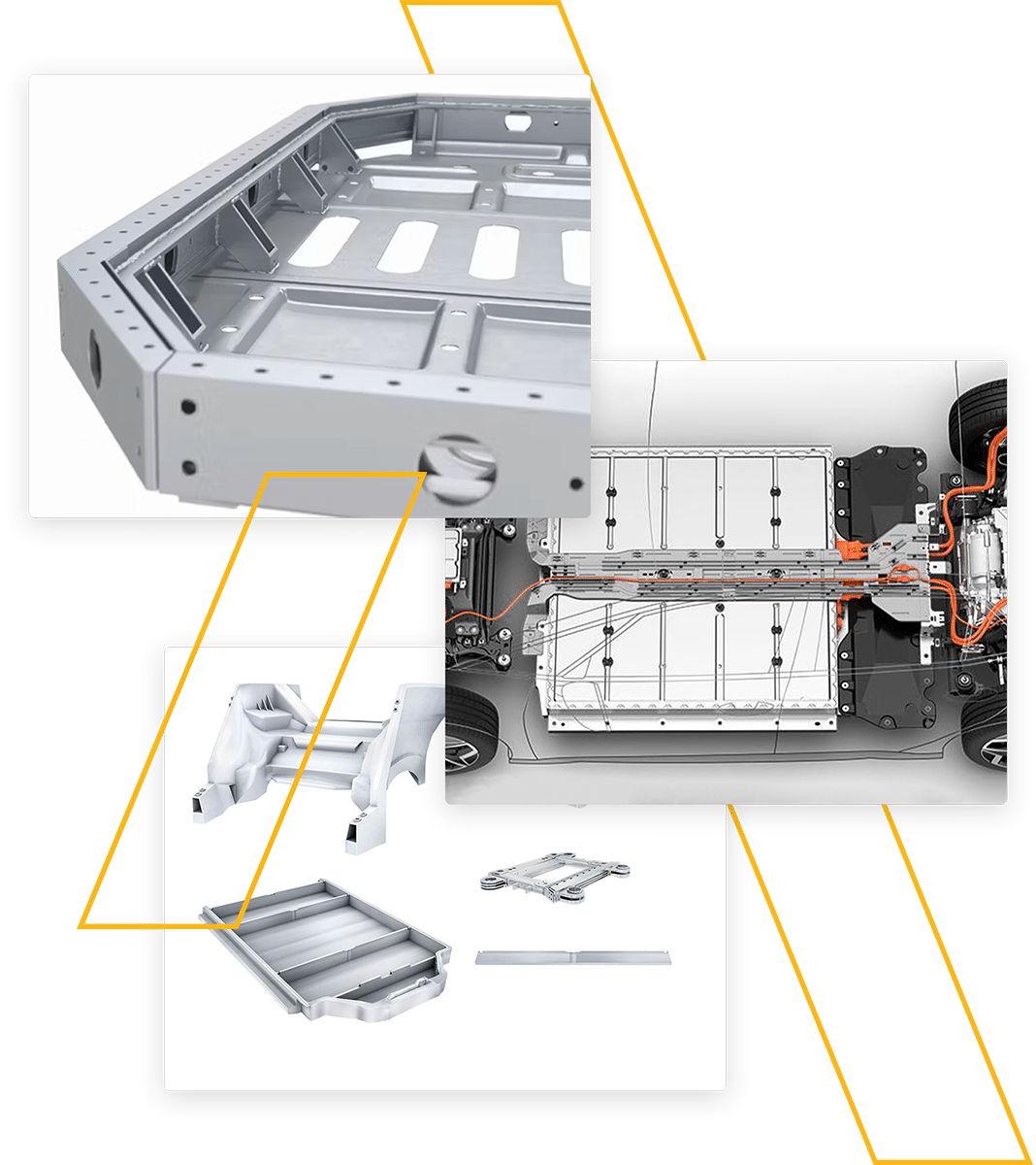 asen ev battery tray Otomotiv Sektörü